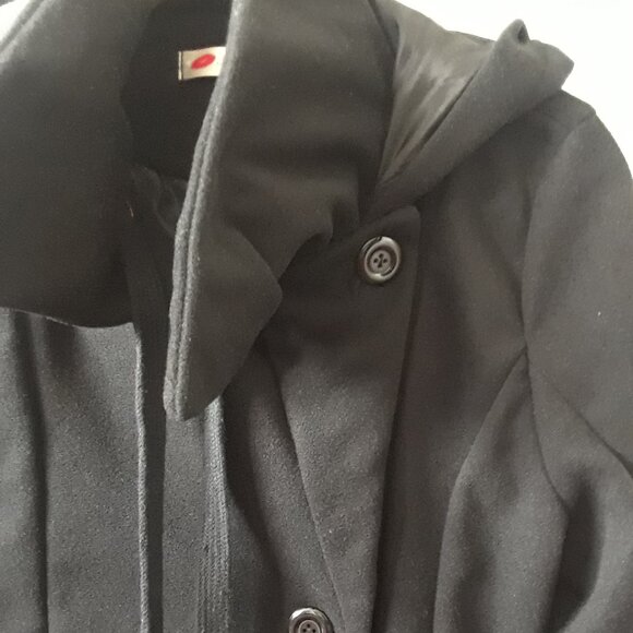 Long Princess Swing Coat With Hood - Picture 4 of 16